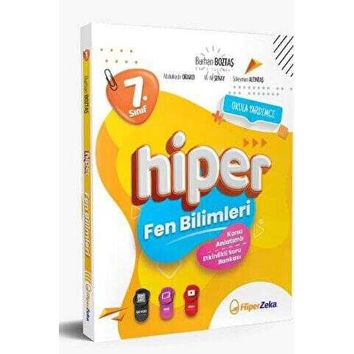 Hiper Zeka Yayınları 7. Sınıf Hiper Fen Bilimleri Konu Anlatımlı & Etkinlikli Soru Bankası