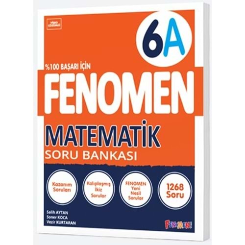 Fenomen 6. Sınıf Matematik A Serisi Soru Bankası