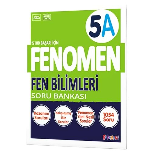 Fenomen 5. Sınıf Fen Bilimleri A Serisi Soru Bankası