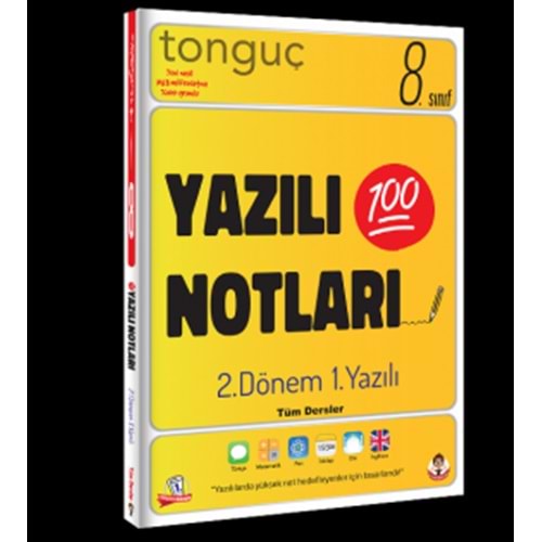 8. Sınıf Yazılı Notları 2. Dönem 1. Yazılı
