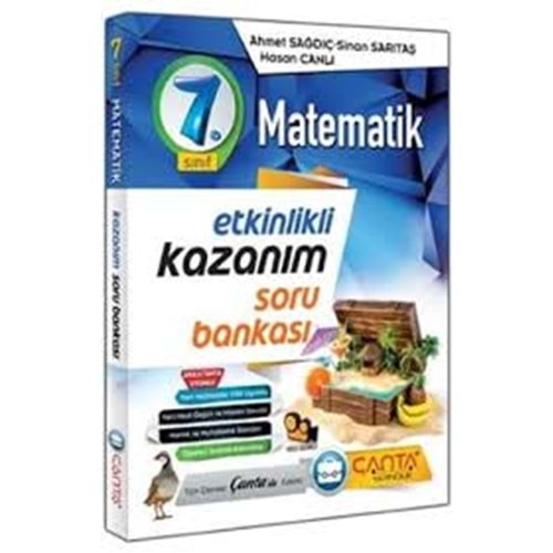 Çanta 7. Sınıf Matematik Kazanım Etkinlikli Soru Bankası