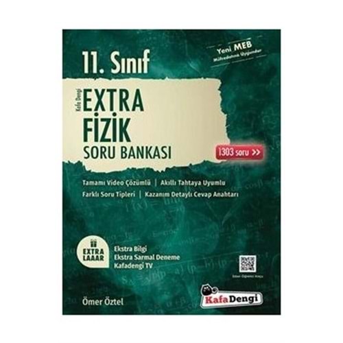 Kafa Dengi Yayınları 11. Sınıf Fizik Extra Soru Bankası