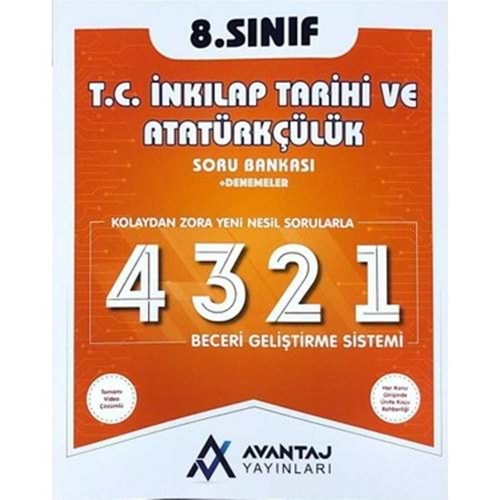 Avantaj 4321 8. Sınıf T.C.İnkılap Tarihi ve Atatürkçülük Soru Bankası