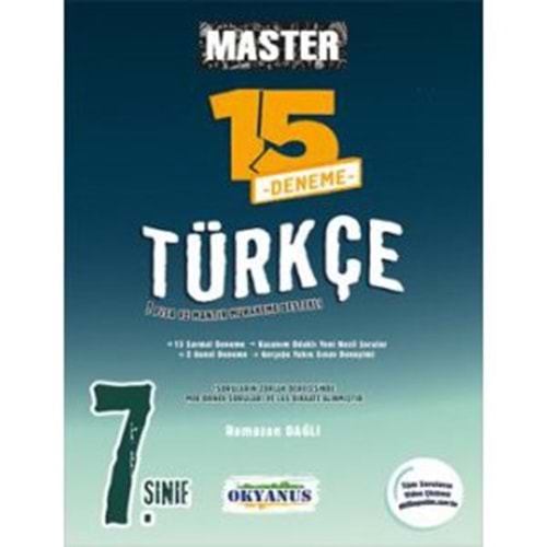 Okyanus Master7. Sınıf Türkçei 15 Deneme