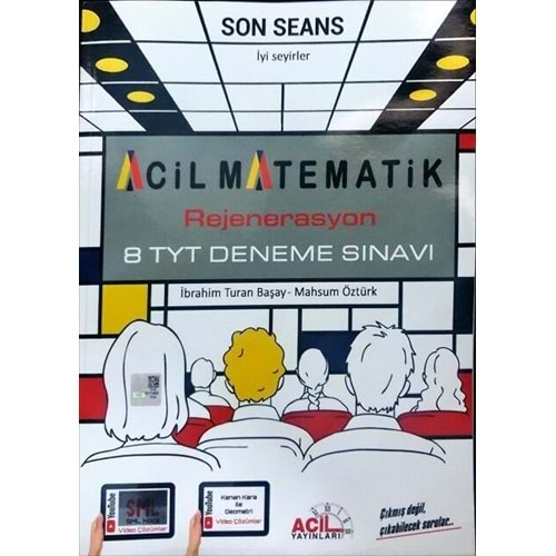 Acil Rejenerasyon TYT Matematik Denemeleri 8 Adet