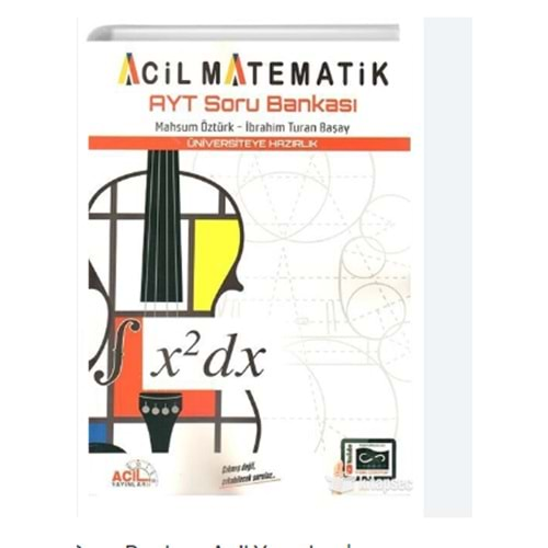 Acil Ayt Matematik Soru Bankası 2022