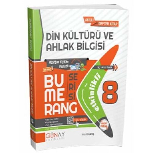 Bumerang 8. Sınıf Din Kültürü Konu Anlatımlı Soru Bankası