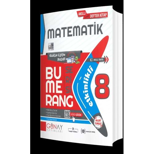 Günay Bumerang Serisi 8. Sınıf Matematik Konu Anlatımlı Soru