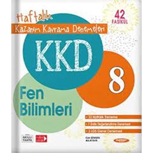 Kurmay 8. Sınıf Fen Bilimleri Kazanım Kavrama denemeleri