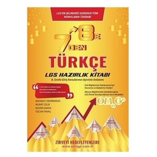 Omega 7 den 8 e Türkçe Hazırlık Kitabı