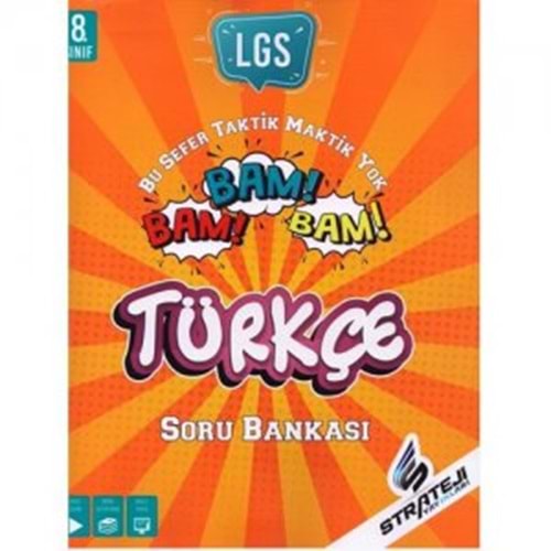 Strateji LGS 8. Sınıf Bam Bam Türkçe Soru Bankası