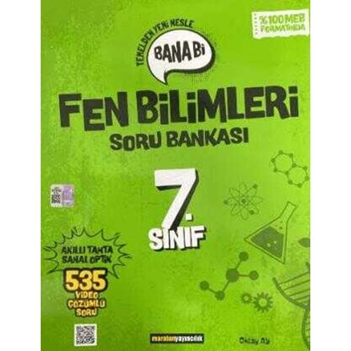 Maraton Yayıncılık 7. Sınıf Bana Bi Fen Bilimleri Soru Bankası