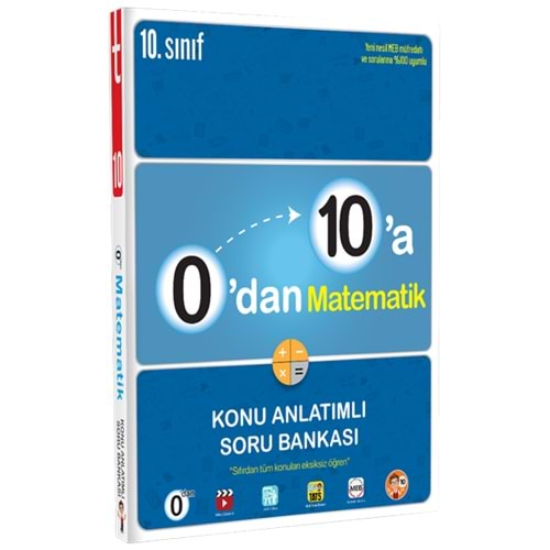 Tonguç 0'dan 10'a Matematik Konu Anlatımlı Soru Bankası