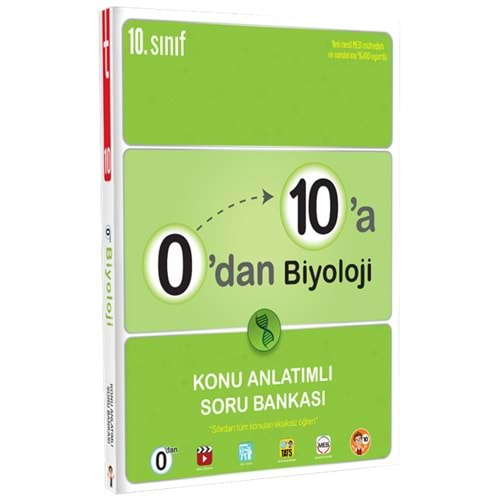 Tonguç 0'dan 10'a Biyoloji Konu Anlatımlı Soru Bankası