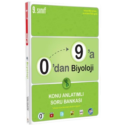 0'dan 9'a Biyoloji Konu Anlatımlı Soru Bankası