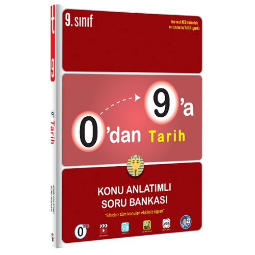 0'dan 9'a Tarih Konu Anlatımlı Soru Bankası