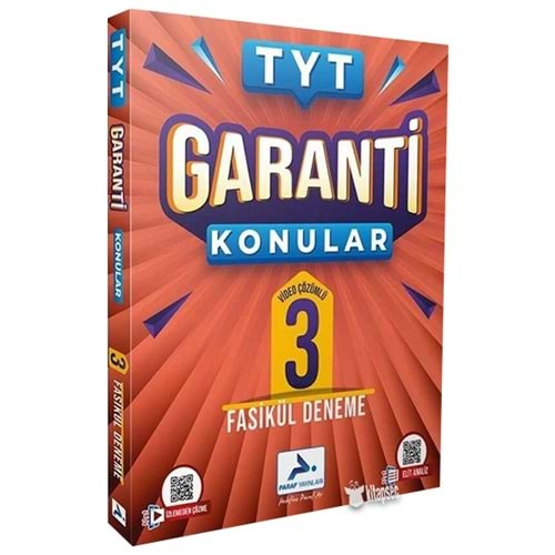 Paraf Tyt Garanti Konular 3 Deneme Seti