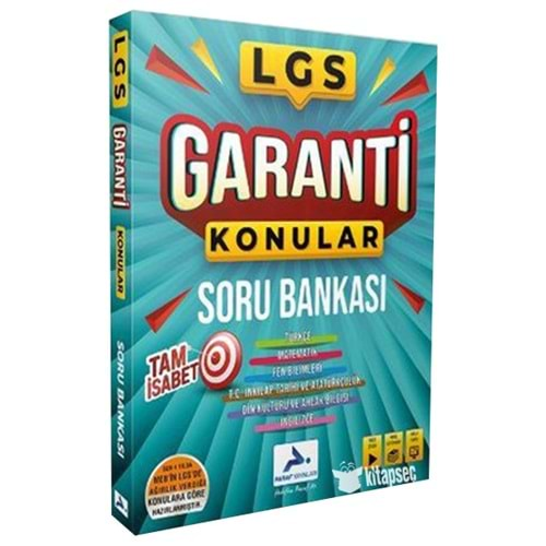 Paraf LGS Garanti Konular Soru Bankası