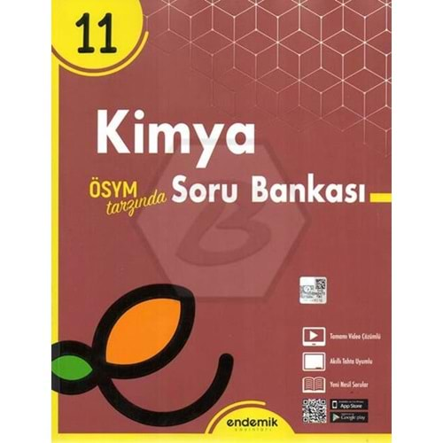 Endemik 11. Sınıf Kimya Soru Bankası