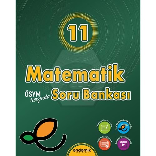 Endemik 11.Sınıf Matematik Soru Bankası - 2024