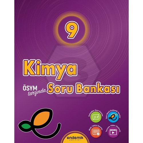 Endemik 9.Sınıf Kimya Soru Bankası - 2024