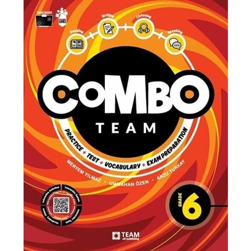 6.SINIF COMBO TEAM (PRACTICE + TEST + VOCABULARY + EXAM PREPARATION)