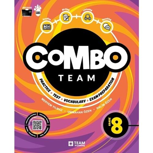 8.SINIF COMBO TEAM (PRACTICE + TEST + VOCABULARY + EXAM PREPARATION)