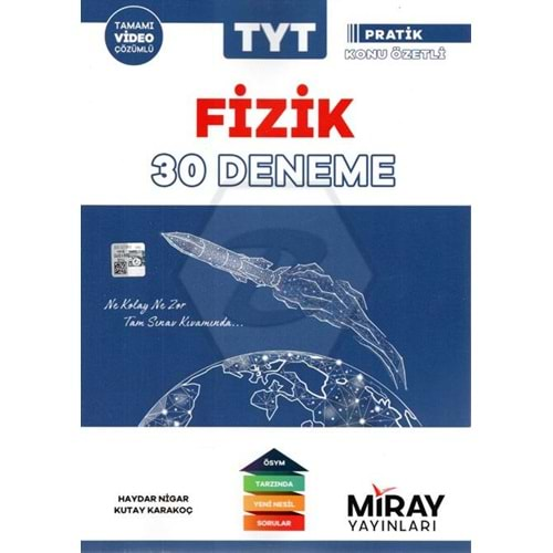 Miray TYT Fizik 30 Deneme