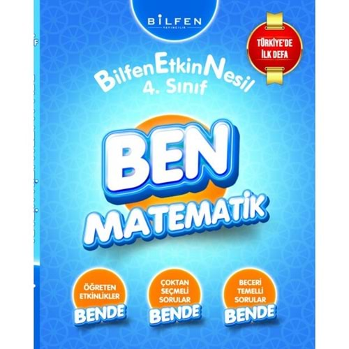 Bilfen 4. Sınıf Ben Matematik Ettkin Nesil Soru Bankası