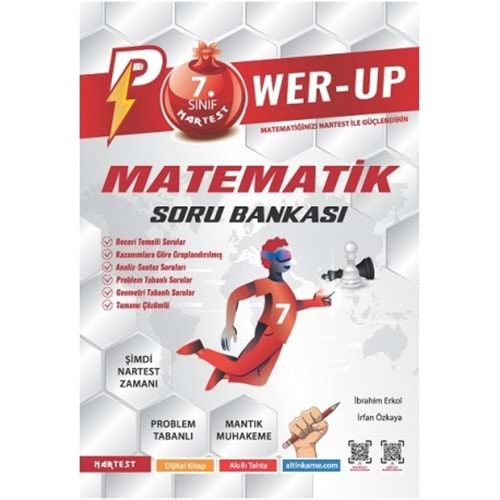 NarTest Power-Up 7. Sınıf Matematik Soru bankası