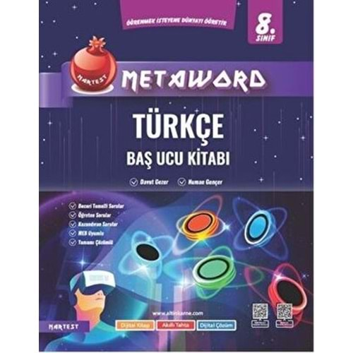 Nartest 8. Sınıf Metaword Türkçe Baş Ucu Kitabı