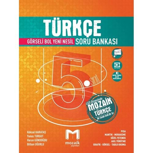 MOZAİK 5. SINIF TÜRKÇE SORU BANKASI