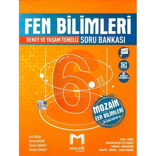 Mozaik 6. Sınıf Fen Bilimleri Soru Bankası