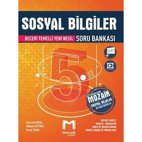 MOZAİK 5. SINIF SORU BANKASI SOSYAL BİLGİLER