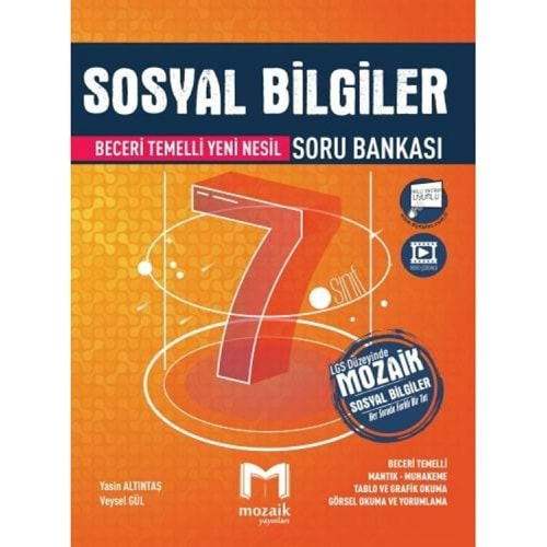 Mozaik 7. Sınıf Sosyal Bilgiler Soru Bankası