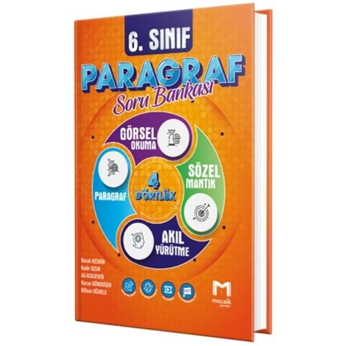 Mozaik Yayınları 6. Sınıf Paragraf Soru Bankası
