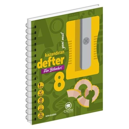 Çanta 8. Sınıf Fen Bilimleri Hazırlayan Defter