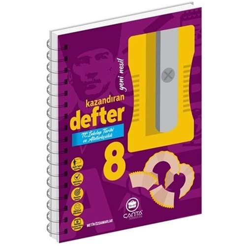 Çanta 8. Sınıf Sosyal Kazandıran Defter