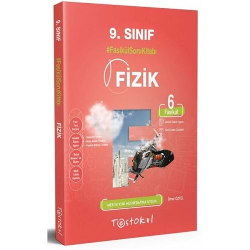 Testokul9.Snf. Fasikül Soru Kitabı / Fizik (6 Fasikül)