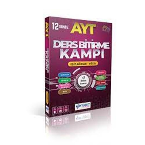 YANIT AYT DERS BİTİRME KAMPI EŞİT AĞILIK SÖZEL