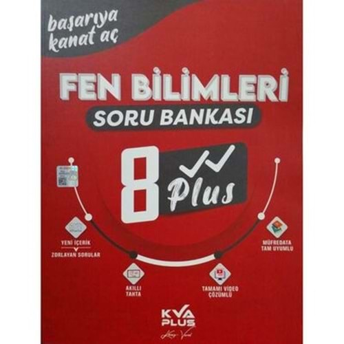 8. Sınıf LGS Fen Bilimleri Plus Serisi Soru Bankası Koray Varol Akademi