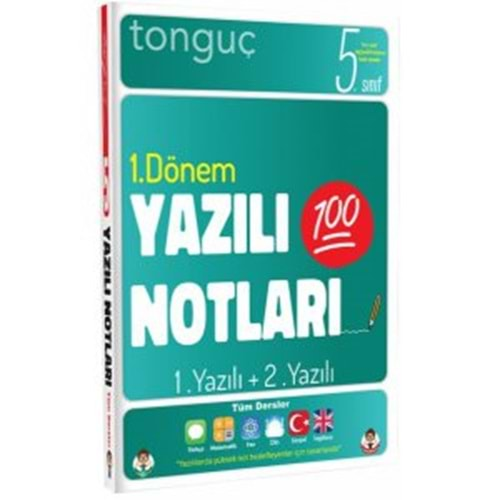 Tonguç 5. Sınıf 1. Dönem 1.Yazılı + 2. Yazılı Notları