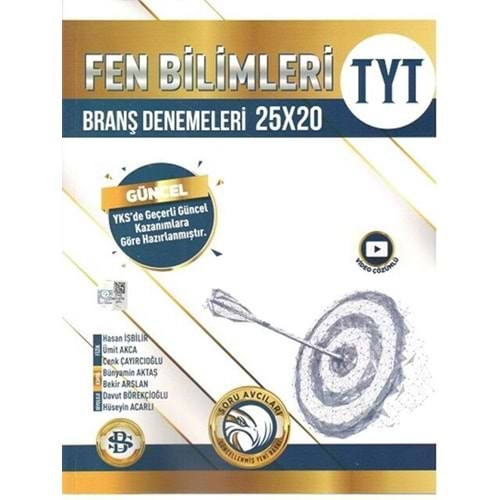 Bilgi Sarmal TYT Fen Bilimleri 25X20 Branş Denemeleri