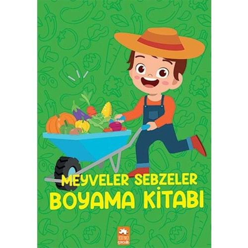 Sebze ve Meyveler Boyama Kitabı