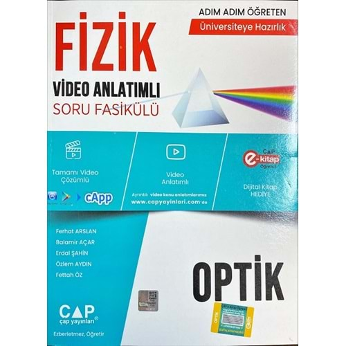 Fizik Optik Konu Anlatımlı Soru Bankası Çap Yayınları