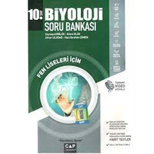 Çap 10. Sınıf Biyoloji Soru Bankası Fen Lisesleri İçin