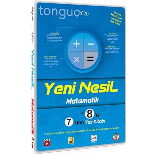Tongyç Yeni Nesil Matematik 7'den 8'e Yaz Kitabı 2023