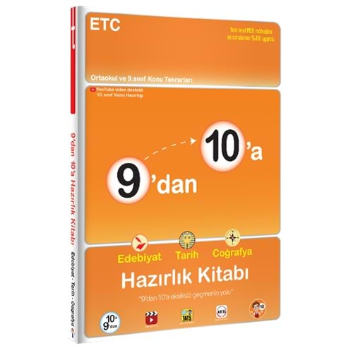 Tonguç 9 dan 10 a Edebiyat Tarih Coğrafya Hazırlık Kitabı