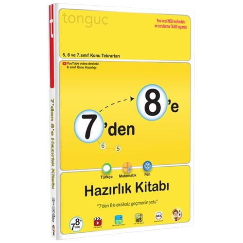 Tonguç 7 den 8 e Hazırlık Kitabı