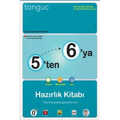Tonguç 5 ten 6 ya Hazırlık Kitabı